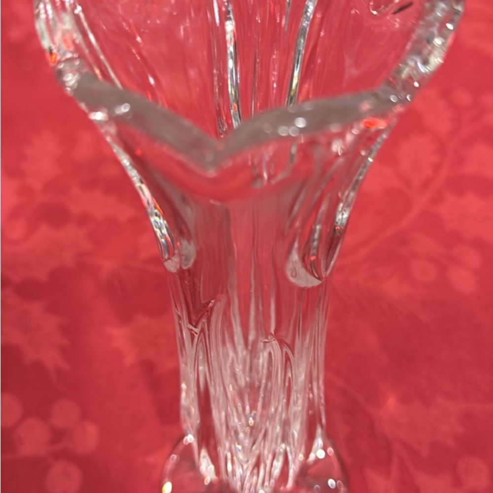 Gorham Crystal Tulip Vase